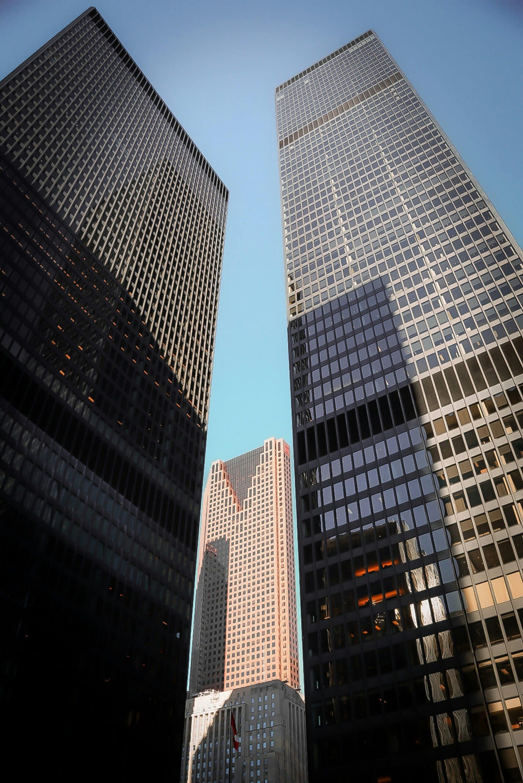 Downtown Toronto office buildings representing business environment for SEO agency Toronto